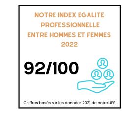 index EGALITE Professionnelle 2022