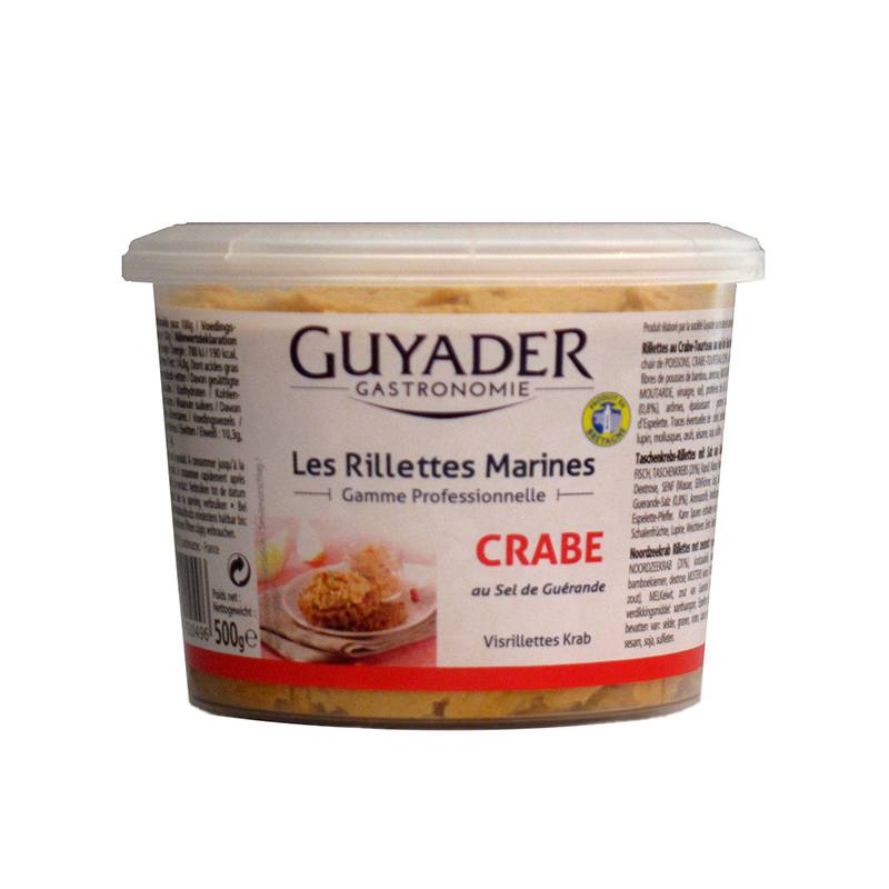 Rillettes de crabe au sel de Guérande